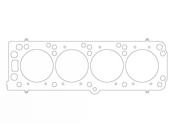 Cylinder Head Gasket Opel VECTRA 2.0i 16V / 87,50mm / 1,90mm | 338260R