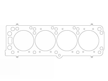 Cylinder Head Gasket Opel CALIBRA 2.0i 16V / 88,50mm /...