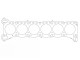 Cylinder Head Gasket Nissan PATROL 89-93 / 87,00mm / 1,30mm | 338144R