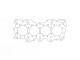 Cylinder Head Gasket Honda INTEGRA 1.8i 16V / 81,50mm / 0,60mm | 338402R