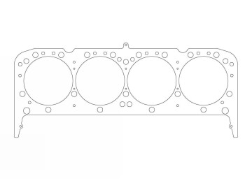 Cylinder Head Gasket for GM / 105,79mm / 0,70mm | 338331R