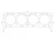 Cylinder Head Gasket for GM / 103,12mm / 0,70mm | 338328R