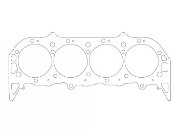 Cylinder Head Gasket for GM / 115,32mm / 1,90mm | 338336R