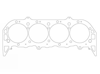 Cylinder Head Gasket for GM / 117,60mm / 1,00mm | 338290R