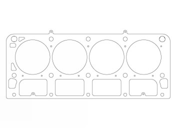 Cylinder Head Gasket for GM / 104,90mm / 1,00mm | 338304R