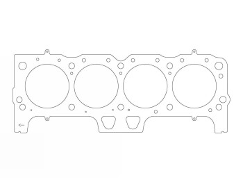 Cylinder Head Gasket for GM / 111,76mm / 1,00mm | 338359R