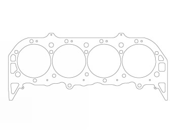 Cylinder Head Gasket for GM GEN. 4 / 117,60mm / 1,15mm |...