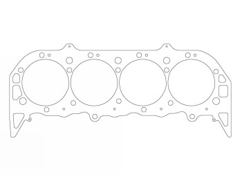 Cylinder Head Gasket for GM GEN. 4 / 117,60mm / 1,30mm |...