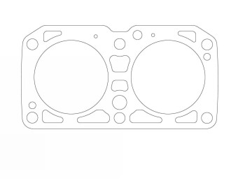 Cylinder head gasket (CUT RING) for Alfa Romeo SUD 1.2 / 85,40mm / 1,50mm | ATHENA