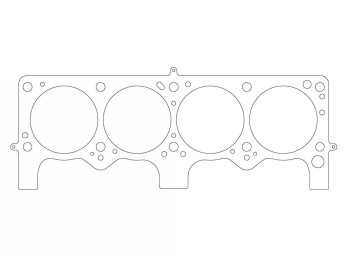 Cylinder Head Gasket for GM / 104,80mm / 1,00mm | 338297R