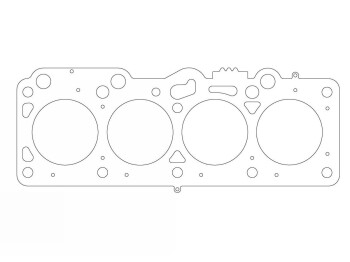 Cylinder Head Gasket Ford FIESTA 1.6 Turbo ZETEC / 81,00mm / 1,90mm | 338272R