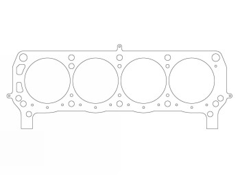 Cylinder Head Gasket for Lotus / 105,54mm / 1,00mm | ATHENA