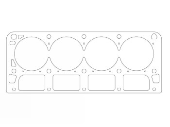 Cylinder head gasket (CUT RING) for Chevrolet / 102,90mm...