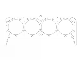 Cylinder Head Gasket for Chevrolet / 103,12mm / 0,75mm |...
