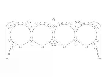 Cylinder Head Gasket for Chevrolet / 105,79mm / 0,76mm |...