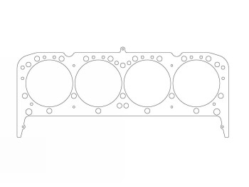 Cylinder Head Gasket for Chevrolet / 106,68mm / 1,00mm |...