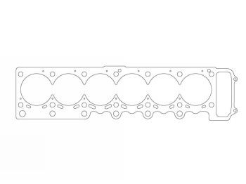 Cylinder head gasket (CUT RING) for BMW M3 24V / 87,10mm...