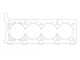 Cylinder head gasket (CUT RING) for BMW 540i / 93,60mm / 2,00mm | 330026R