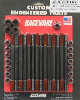 Cylinder Head Stud Kit 11mm BMW 524TD | RACEWARE