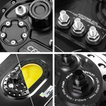 CFC Unit - Competition Fuel Cell Unit, with Integrated Fuel Surge Tank for Brushless Fuel Pumps