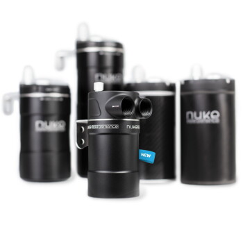 Universal Dual inlet Competition Oil Catch Can 0,25 liter