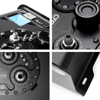 Aluminium Fuel Cell / Fuel Tank / AluCell 20 Liter with Integrated Surge Tank