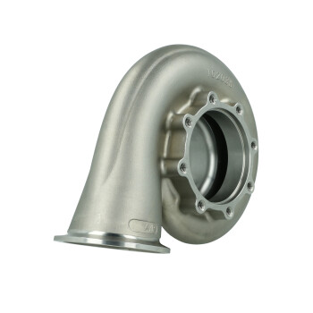 Precision Turbo turbine housing for 80 mm turbine wheel / 1.00 A/R / V-Band ext. WG / V-Band