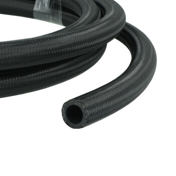 Hydraulic Hose Dash 6 - 1,8m - Black Nylon | BOOST products