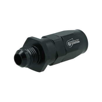 BOOST products Hose End Dash 6 to Dash 6 male - satin black
