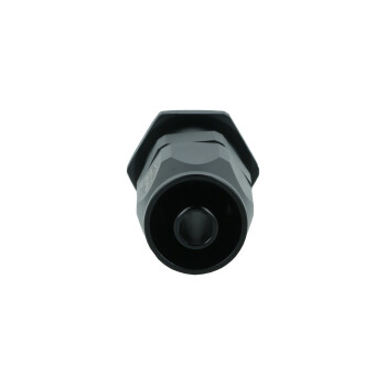 BOOST products Hose End Dash 6 to Dash 6 male - satin black