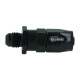 BOOST products Hose End Dash 6 to Dash 6 male - satin black