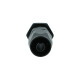BOOST products Hose End Dash 6 to Dash 6 male - satin black