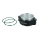 Aluminium V-Band Flex Joint Clamp Kit - 3" / 76mm - satin black