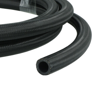 Hydraulic Hose Dash 6 - 3m - black Nylon