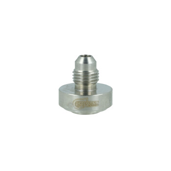 Weld on Adapter Dash 4 Male - Stainless Steel