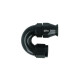 BOOST products High Flow PTFE Swivel Hose End Dash 6 - 180° - black