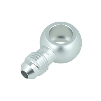 Adapter Dash 4 Male to Banjo 11mm - satin silver