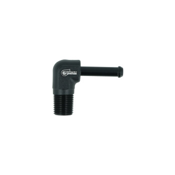 Screw-in Adapter 90° NPT 1/8" Male to Hose...