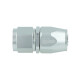 BOOST products Hose End Dash 10 - straight - satin silver