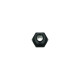 Screw-in Adapter NPT 1/8" Male to Hose Connection 8mm (5/16") - satin black