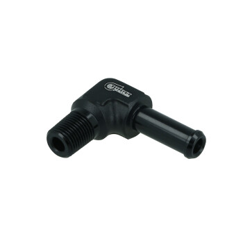 Screw-in Adapter 90¡ NPT 1/8" male to Hose...