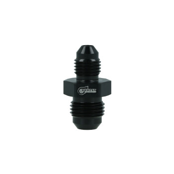 Adapter Reducer Dash 6 Male to Dash 4 Male - satin black