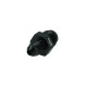 Adapter Reducer Dash 6 Male to Dash 4 Male - satin black