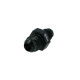 Adapter Reducer Dash 6 Male to Dash 4 Male - satin black
