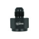 Adapter Reducer ORB Dash 8 Female to Dash 6 Male - satin black