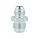 Adapter Reducer Dash 10 Male to Dash 8 Male - satin silver