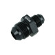 Adapter Reducer Dash 8 Male to Dash 6 Male - satin black