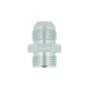 Adapter Dash 8 Male to ORB Dash 8 Male - satin silver