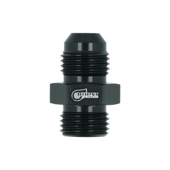 Adapter Dash 6 Male to ORB Dash 6 Male - satin black