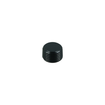 1/8" NPT Plug - satin black